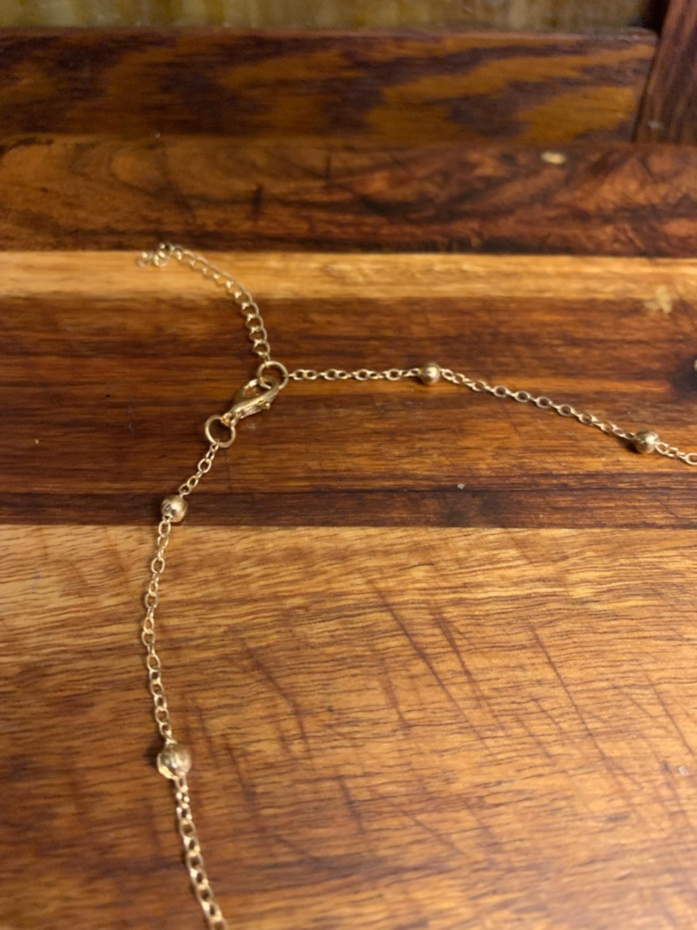 Simple Gold Leaf Natural Shell Necklace Mini Conch Shell - Picture 5 of 7